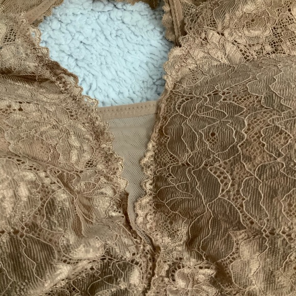 NWT INC International Concepts intimates bralette - taupe dream - Picture 3 of 10